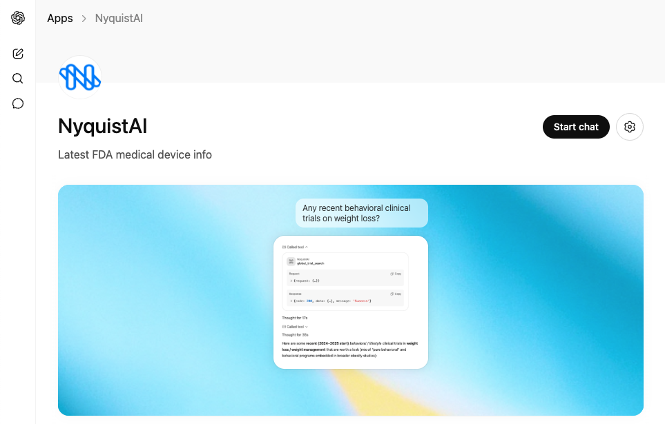 NyquistAI is Now Available in ChatGPT!